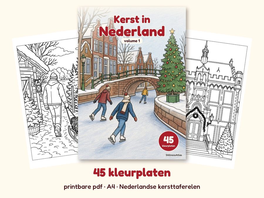 Voorkant van Winter in Nederland volume 1
