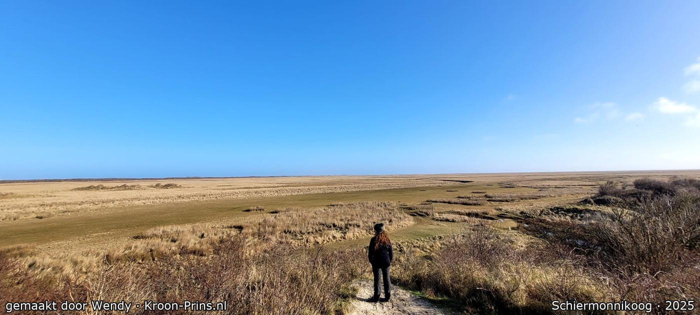 Uitzicht over de duinen van Schiermonnikoog