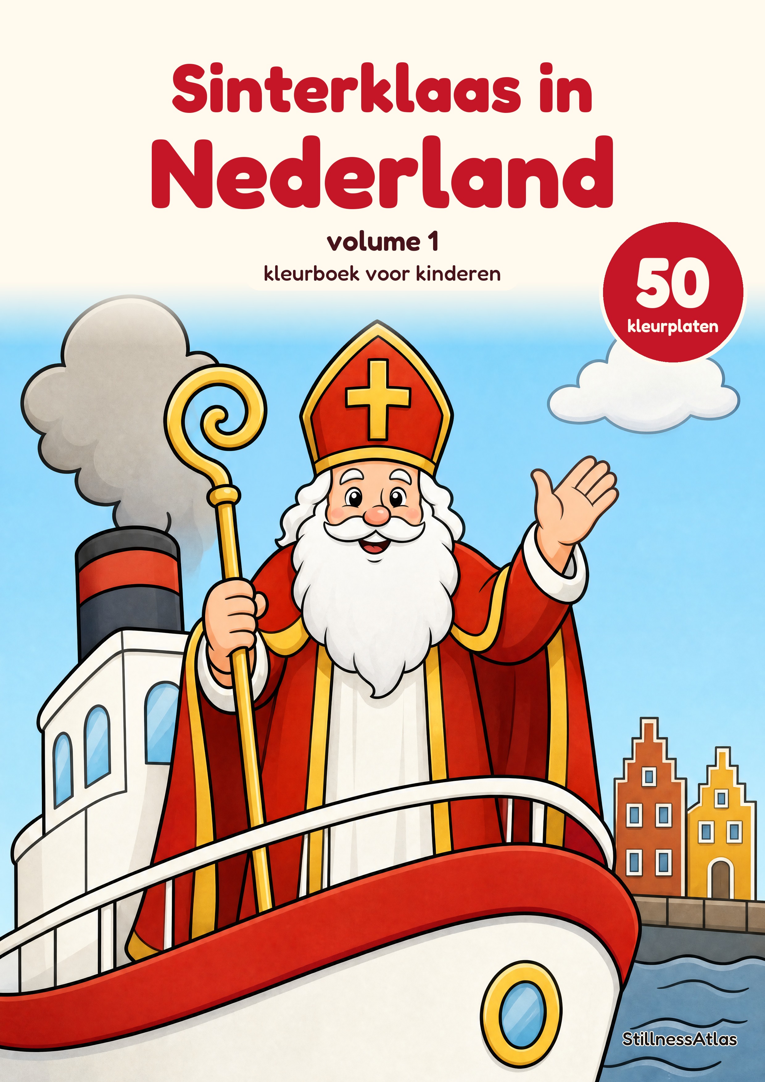 Voorkant van Sinterklaas in Nederland volume 1